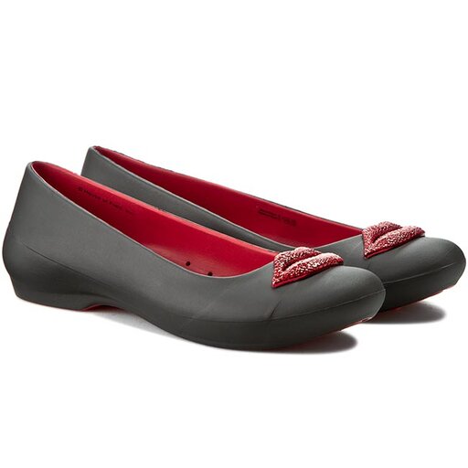 P buty Crocs Gianna Red Lips Flat W 201731 Black Pepper
