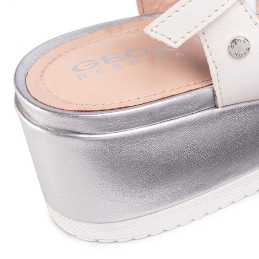 Sandales Geox D Ischia G D02GTG 085MA C0856 Blanc chaussures