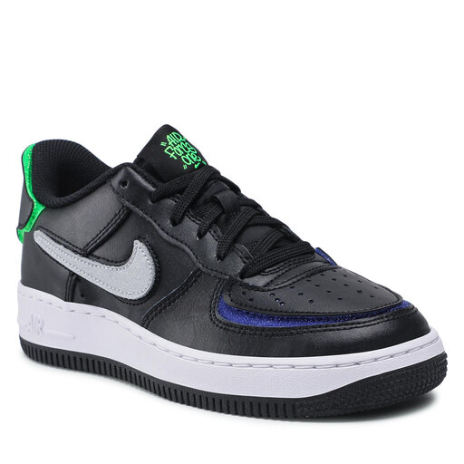 Sneakers Nike Af1 1 Gs DH7341 001 Schwarz eschuhe