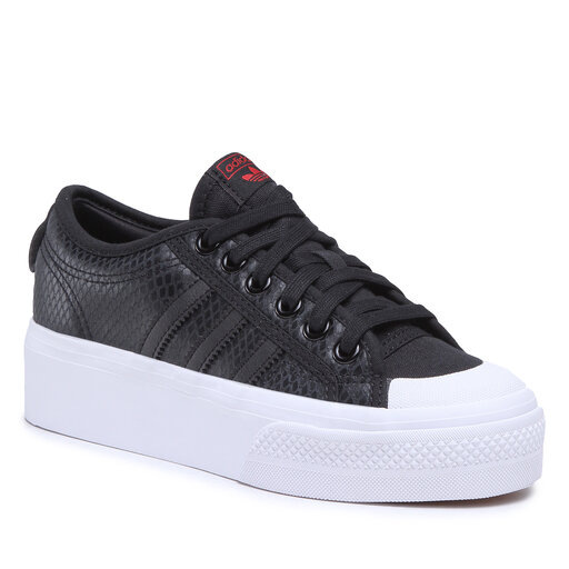 Снікерcи adidas Nizza Platform Shoes HQ1963 Чорний | evzuttya.com.ua
