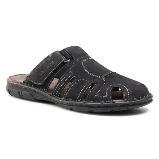 Klapki Lasocki For Men MI08-C271-320-56 Czarny | eobuwie.com.pl