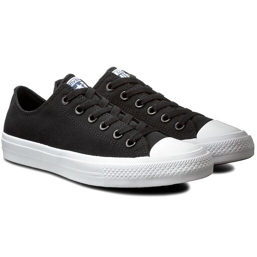 Sneakers aus Stoff Converse Ct II Ox 150149C Black White Navy