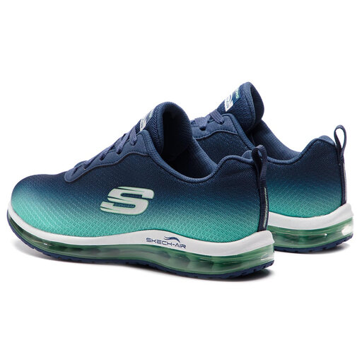Zapatos Skech-Air Element Navy/Green • Www.zapatos.es