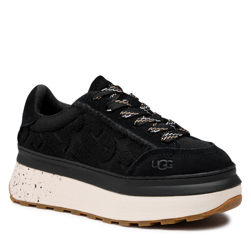 Zapatillas Ugg W Marin Lace Logo 1125025 Negro