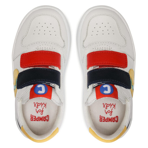 Camper Unisex Baby Runner Four – Retro-Kindersneaker Mit Weichem Leder (auch Für Erwachsene Geeignet)