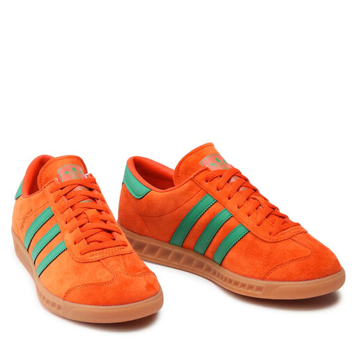 Обувь adidas Hamburg H00447 Team Orange / Team Green / Gum • Eobuv.com