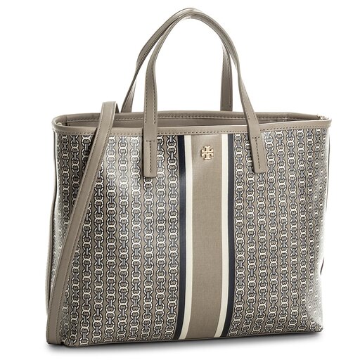 Handv ska Tory Burch Gemini Link Small Tote 43896 French Gray 048