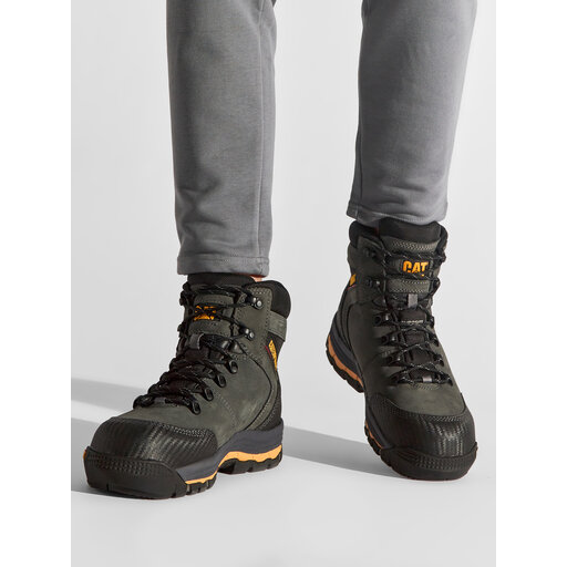 Bottes de randonnee CATerpillar Munising 6 CT S3 P720161 Gris chaussures