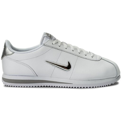 Nike cortez argent métallisé best sale
