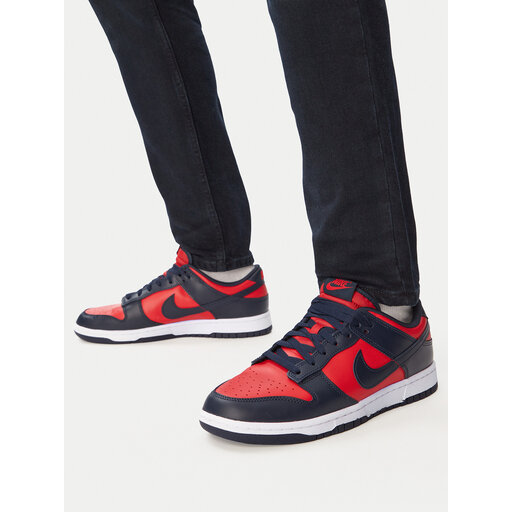 Снікерcи Nike Dunk Low Retro DV0833 601 Червоний | evzuttya.com.ua