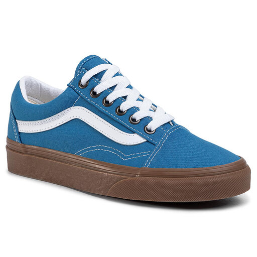 Vans old deals skool gum blue