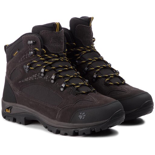 Botas de trekking Jack Wolfskin All Terrain 8 Texapore Mid M 4017872 Negro