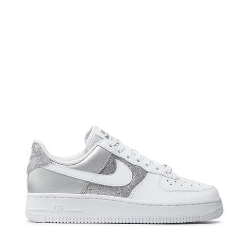 nike air force 1 07 silver glitter