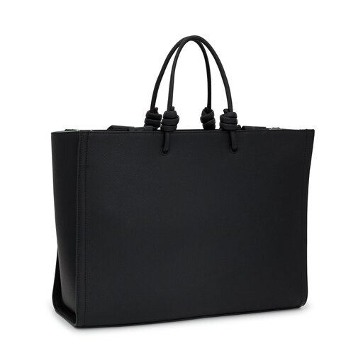 Rankinė TOUS Shopper Xl. Amaya T La Rue New 2002025851 Juoda