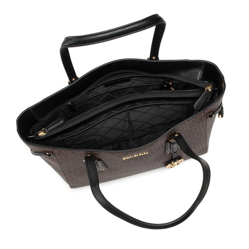 Handtasche MICHAEL Michael Kors Voyager 30F8GV6T2B Braun eschuhe