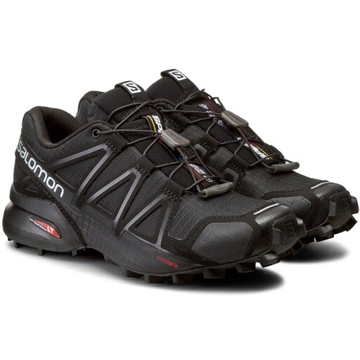 Laufschuhe Salomon Speedcross 4 W 383097 20 V0 Schwarz eschuhe