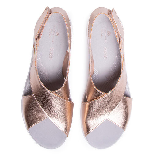 Sandali Clarks Step Cali Cove 261441234 Rose Gold escarpe
