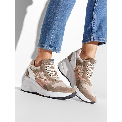 Sneakers nero hotsell giardini rosa