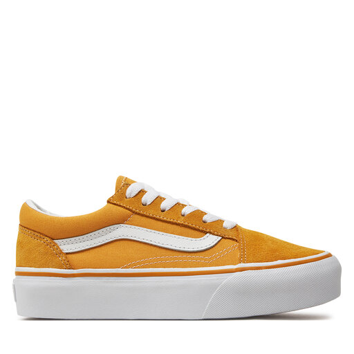 Vans old skool platform yellow hot sale