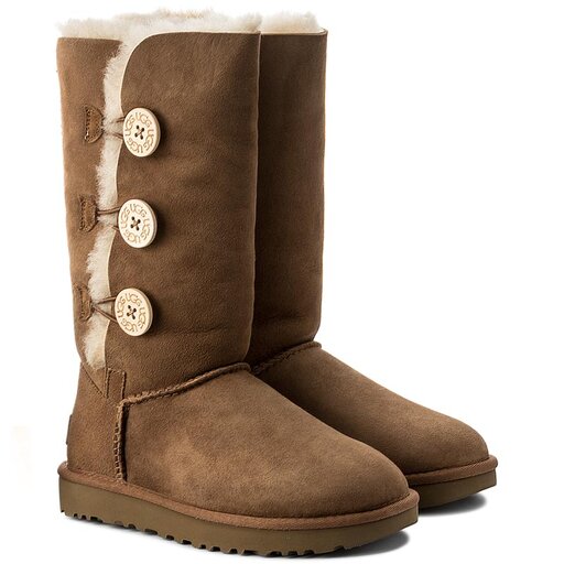 Schneeschuhe Ugg W Bailey Button Triplet II 1016227 Braun | eschuhe.de