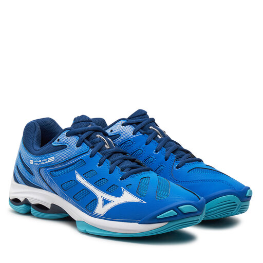 Hallenschuhe Mizuno Wave Voltage 2 V1GA2460 Blau