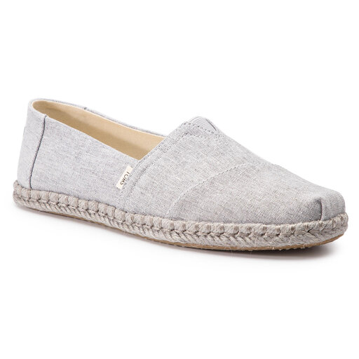 Espadrilles Toms Classic 10013485 Drizzle Grey Slub chaussures