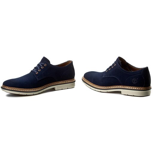 Timberland mens naples best sale trail oxford shoes navy