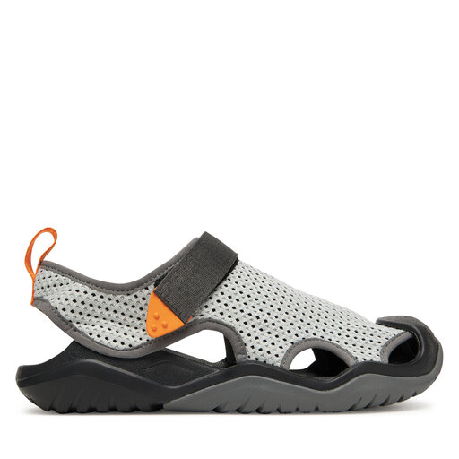 Босоніжки Crocs Swiftwater™ Mesh Deck 211095 Сірий | evzuttya.com.ua