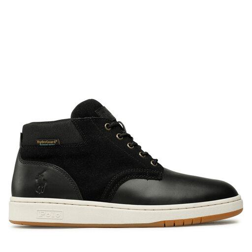 Black high top polo boots 2025