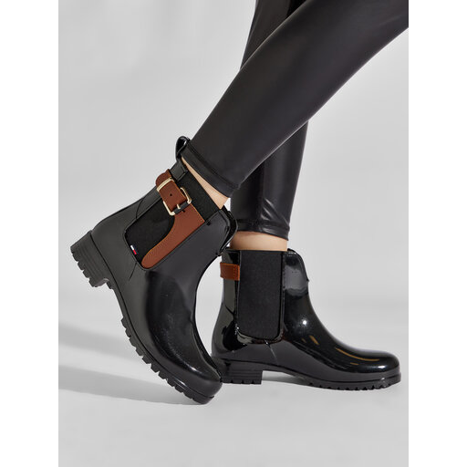 Schuh Regenstiefel Hilfiger Oxley Tommy Hilfiger Schuhe Damen