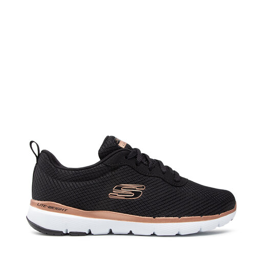 Sneakers Skechers Flex Appeal 3.0 13070 BKRG Schwarz