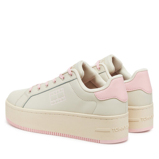 Sneakers Tommy Jeans Tjw Flatform Ess EN0EN02518 Rosa
