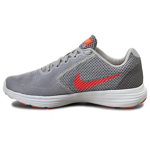 Pantofi Nike Revolution 3 819303 002 Wolf Grey Hyper Orange Cool