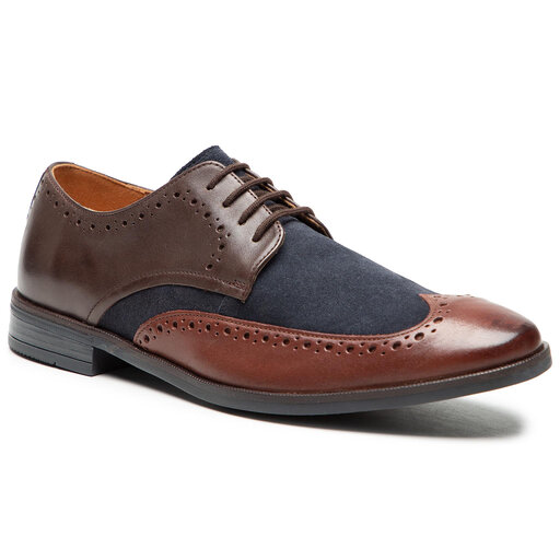Halbschuhe Clarks Stanford Limit 261565977 Dunkelblau | eschuhe.de