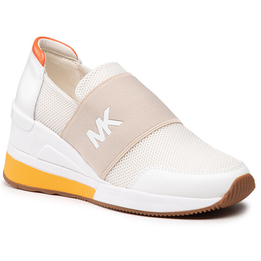 Zapatillas Michael Kors Felix Trainer 43S1FXFS3D Beis zapatos.es