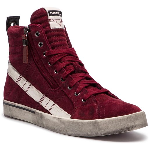 Sneakersy Diesel D-Velows Mid Lace Y01759 P1834 T5283 Cabernet ...