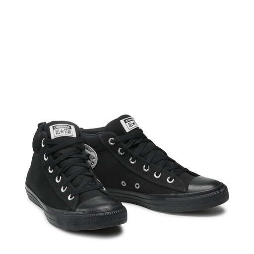 Bambas Converse Ctas Street Mid 168725C Negro zapatos.es