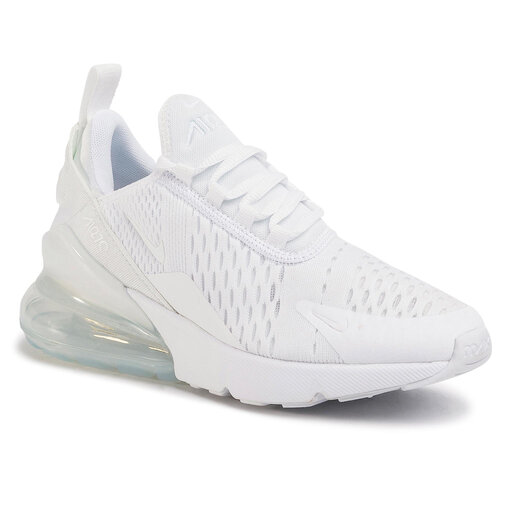 Nike Air Max 270 GS 943345 103 White White Metallic