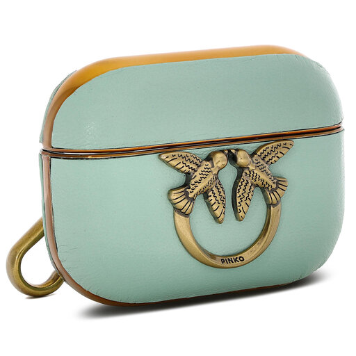 Ausinių dėklas Pinko Neon Airpods Simply PE 21 PLTT 1P225P Y6XT Aqua Green  T14 • Www.eavalyne.lt
