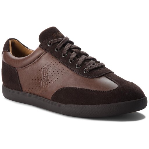 Sneakersy Polo Ralph Lauren Cadoc 816710075004 Dark Brown eobuv.cz
