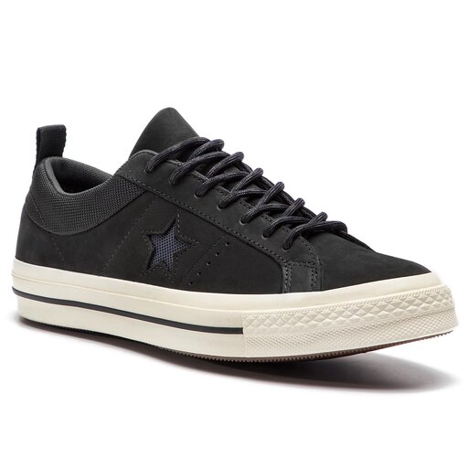 Sneakersy Converse One Star Ox 162545C Black Almost Black