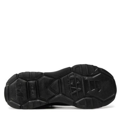 Снікерcи EA7 Emporio Armani X8Z048 XK362 U307 Чорний | evzuttya.com.ua