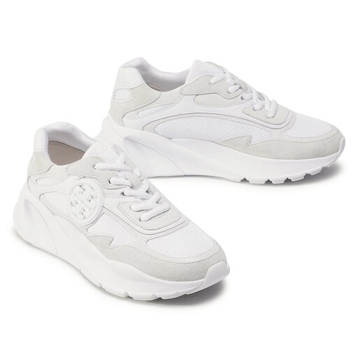 Sneakers Tory Burch Sawyer Trainer 76634 WeiB eschuhe