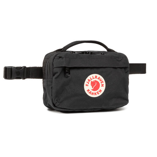 Sac Banane Fjällräven Kånken Hip Pack - Noir - 100% Vinylal - Résistant à L'eau - Neuf Avec étiquettes