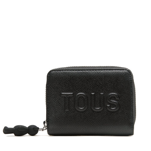 Pequena cartera de mujer TOUS Monedero M. T La Rue 2001796951 Negro zapatos.es