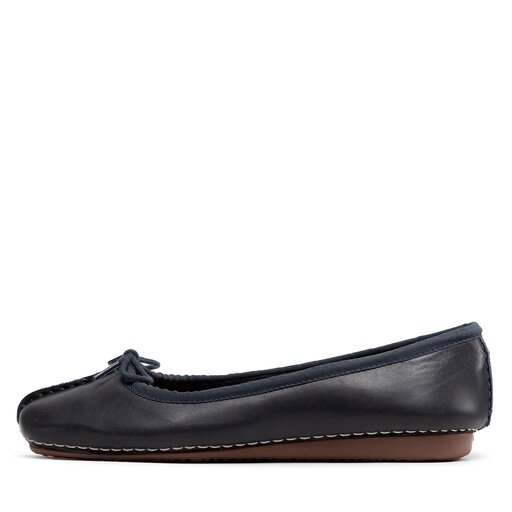 Clarks Freckle Ice 203529324 Navy Leather