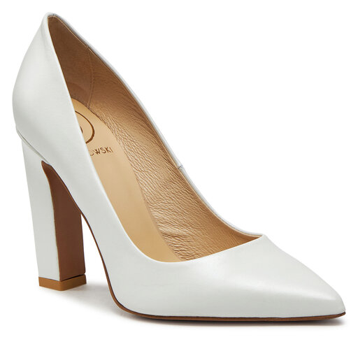 Bianco scarpe eleganti da donna escarpe