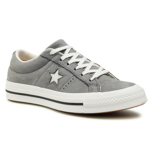 Paciencia barbilla pecho Zapatillas de tenis Converse One Star Ox 161584C Mason/Egret/Vintage White  1 • Www.zapatos.es