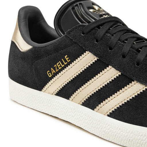 adidas gazelle silver green womens Adidas Gazelle - Core Black / Footwear White
