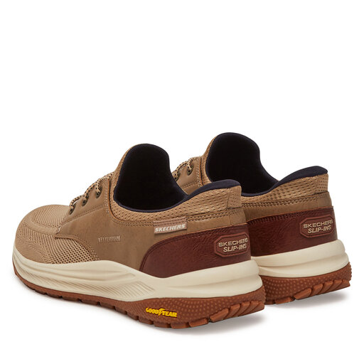 Снікерcи Skechers Meroe-Alden 205467/TPE Бежевий | evzuttya.com.ua